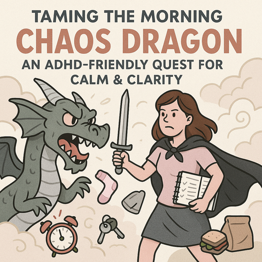 Taming the Morning Chaos Dragon: An ADHD-Friendly Quest for Calm & Clarity